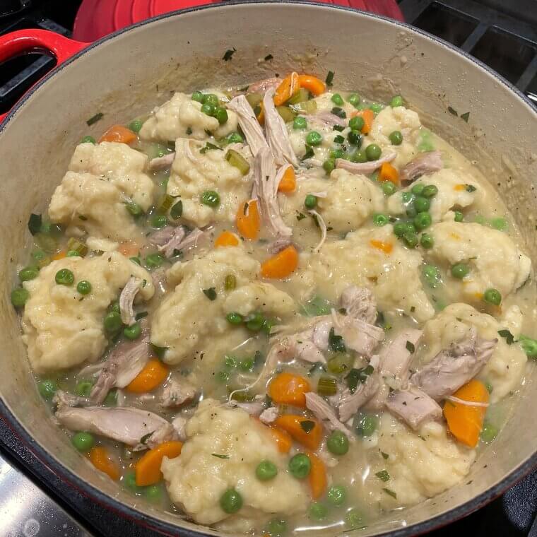 Chicken and Dumplings (Stovetop Classic)