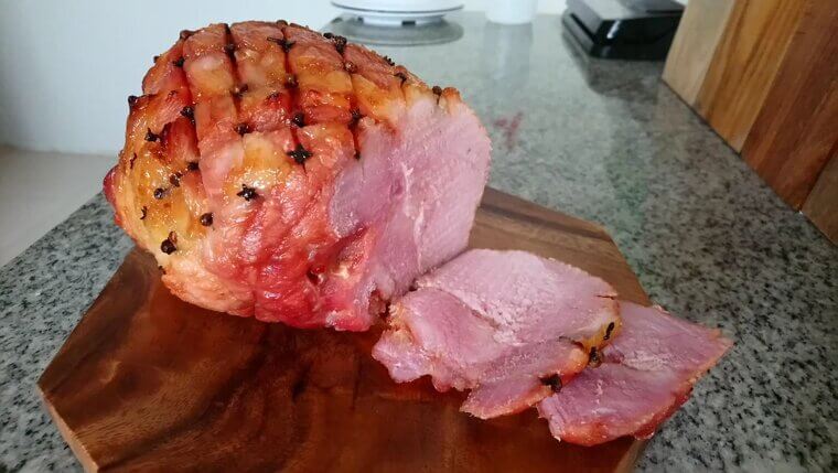 Baked Ham With Brown-Sugar Glaze