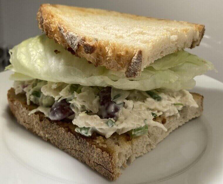 Chicken Salad With Grapes & Pecans (Sandwich Filling)
