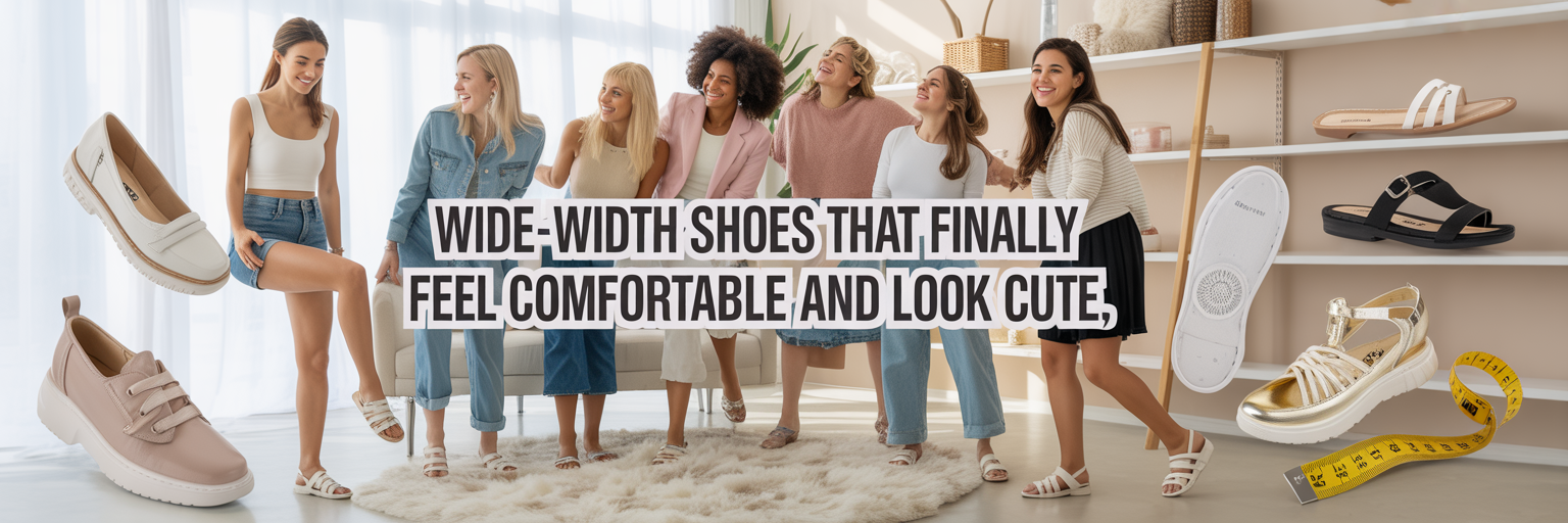 Wide-Width Shoes That Finally Feel Comfortable and Look Cute