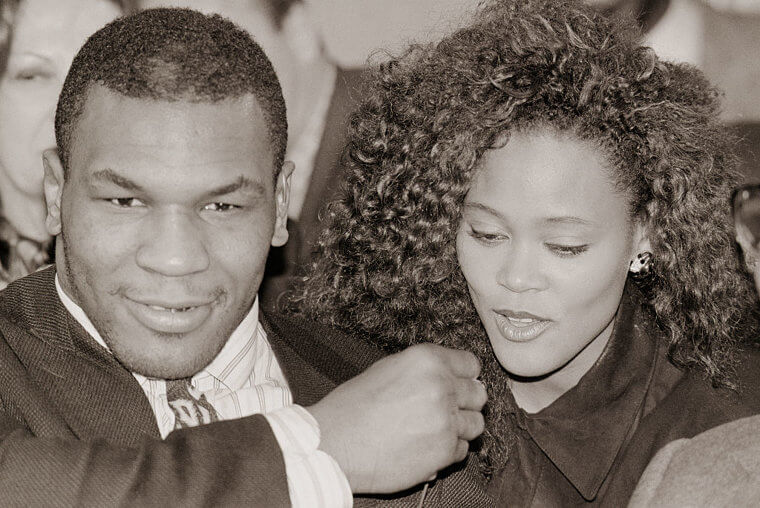 Mike Tyson et Robin Givens - 1988