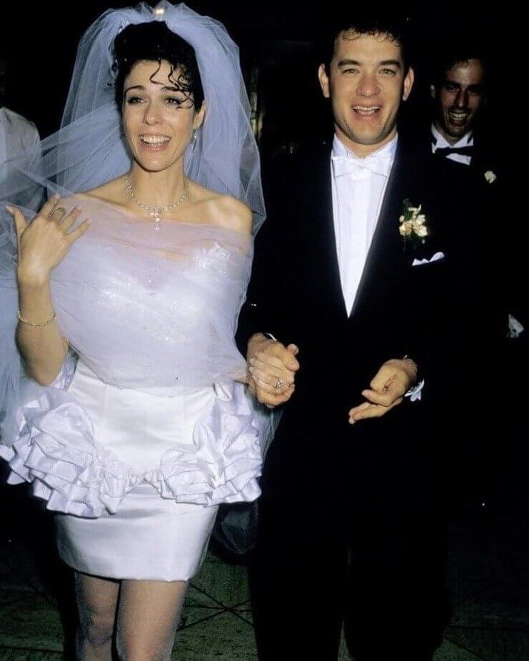Tom Hanks et Rita Wilson - 1988