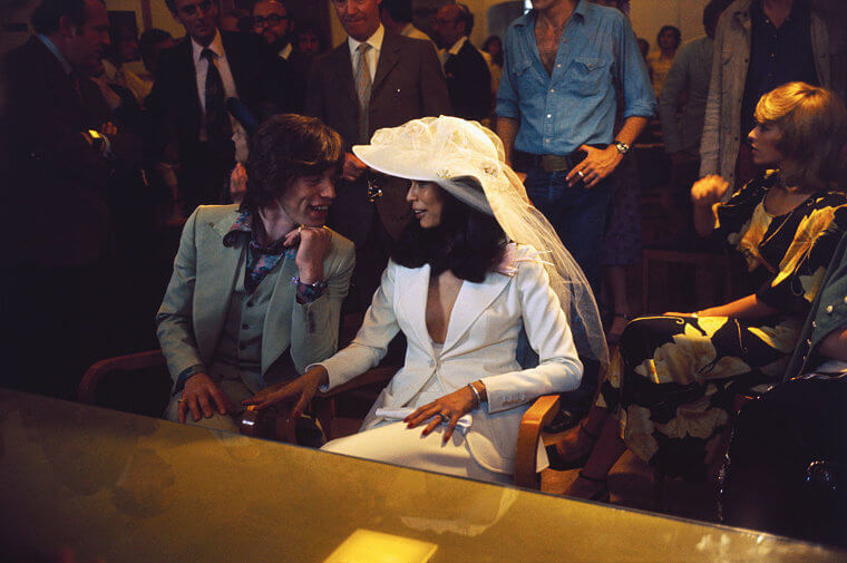 Mick Jagger et Bianca Perez-Mora Macias - 1971