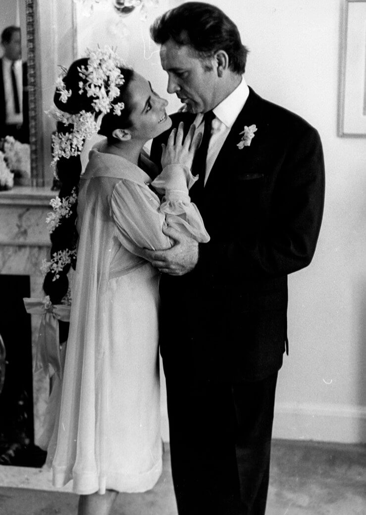 Elizabeth Taylor et Richard Burton - 1975