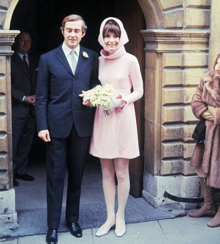Audrey Hepburn et Andrea Dotti - 1969