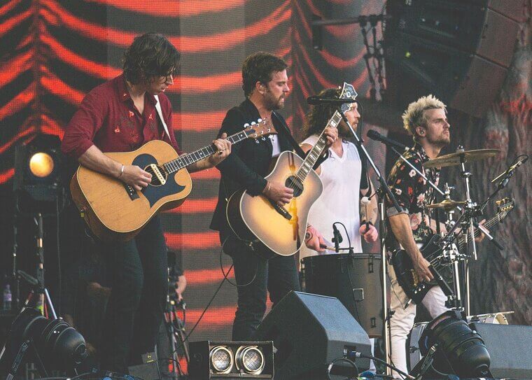 Kings of Leon Walked Off In the Middle of Their Missouri Concert Because Pigeons Kept Pooping on Them