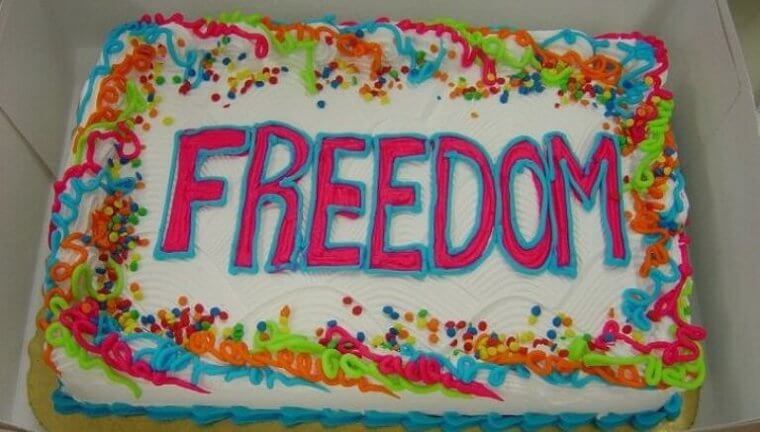 The Sweet Taste of Freedom