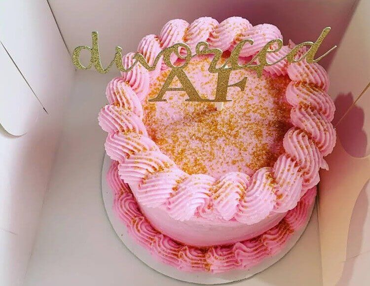 A Divorce Cake for the Millennials