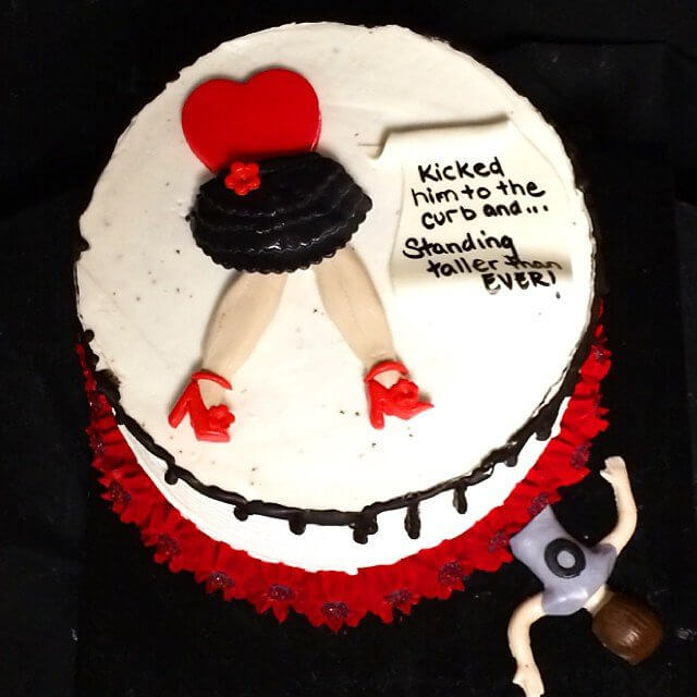 She Kicked Him to the Curb