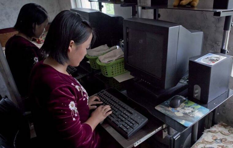 Hay computadoras pero no electricidad