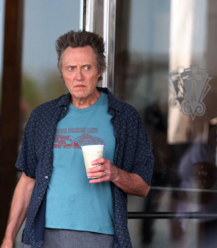 Christopher Walken Lived Paycheck to Paycheck
