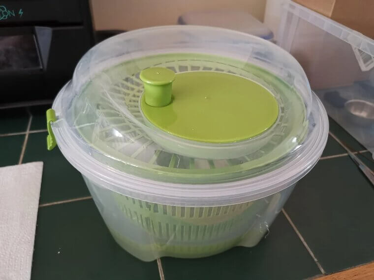 Salad Spinner for Herbs