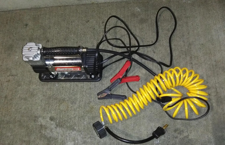 A Portable Tire Inflator