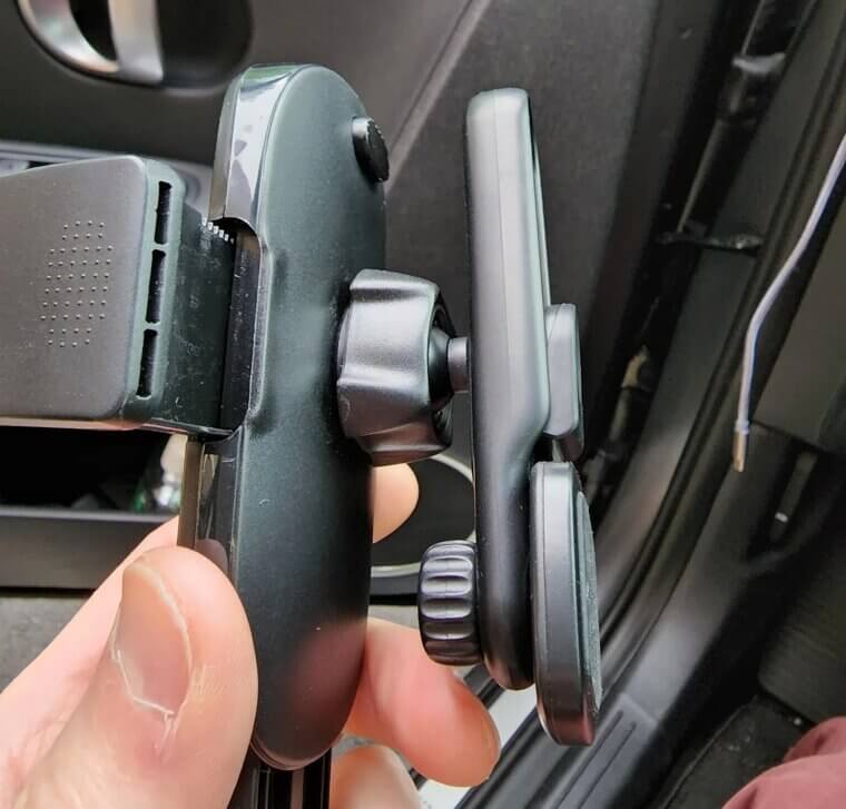 A Magnetic Phone Mount