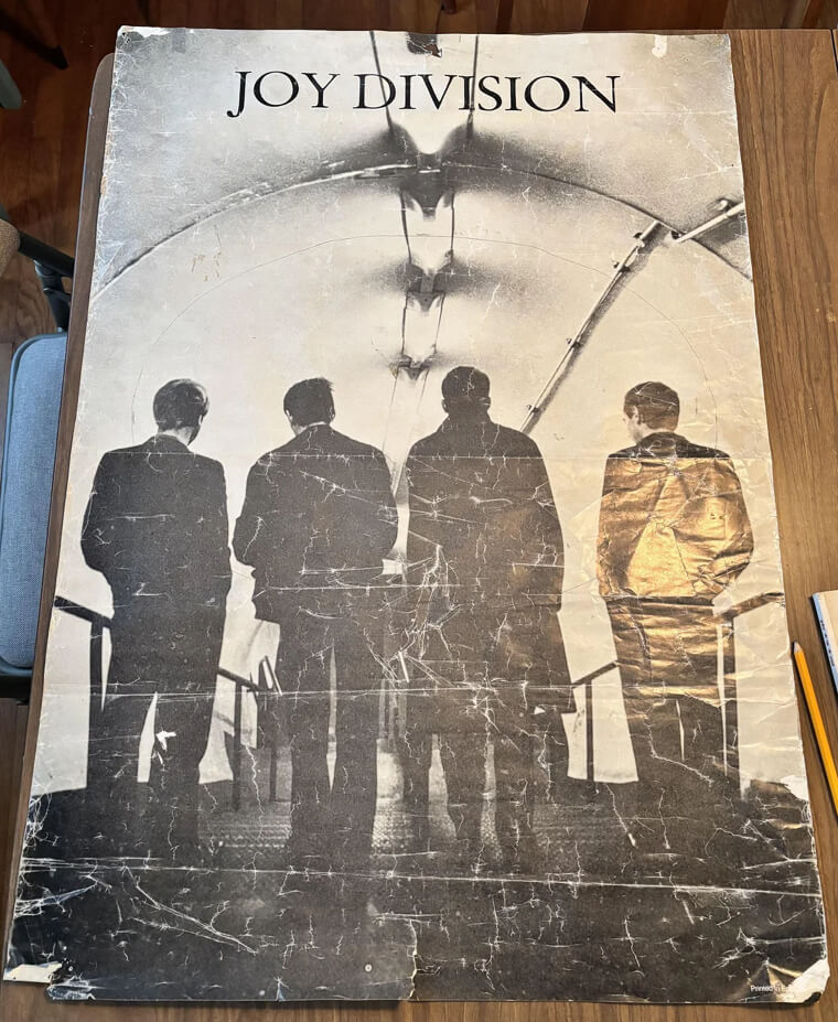 Joy Division The Factory Poster - $5,500