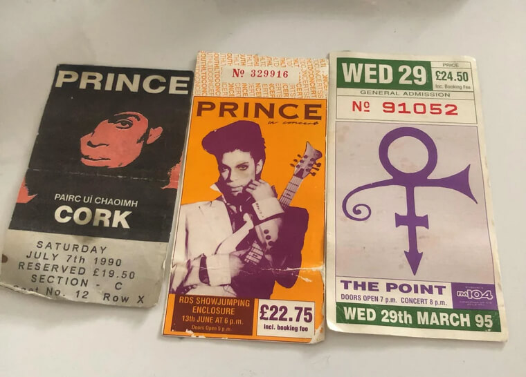 Prince First Avenue Ticket Stub - $2,000