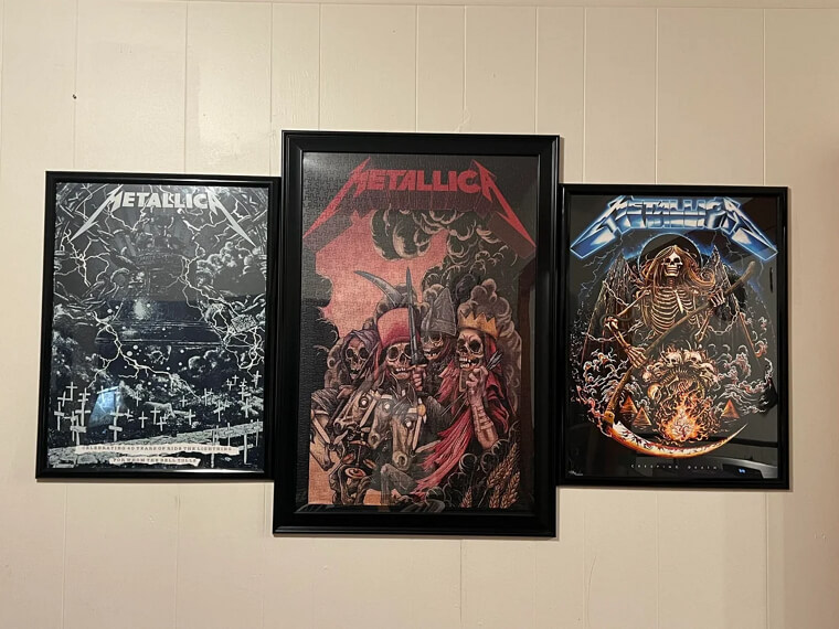 Metallica The Stone Poster - $3,200