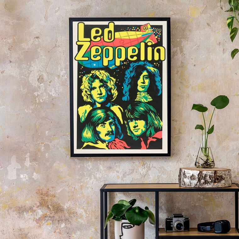 Led Zeppelin Boston Tea Party Poster - $8,500