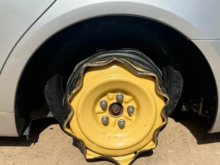 Missing Spare or Tools