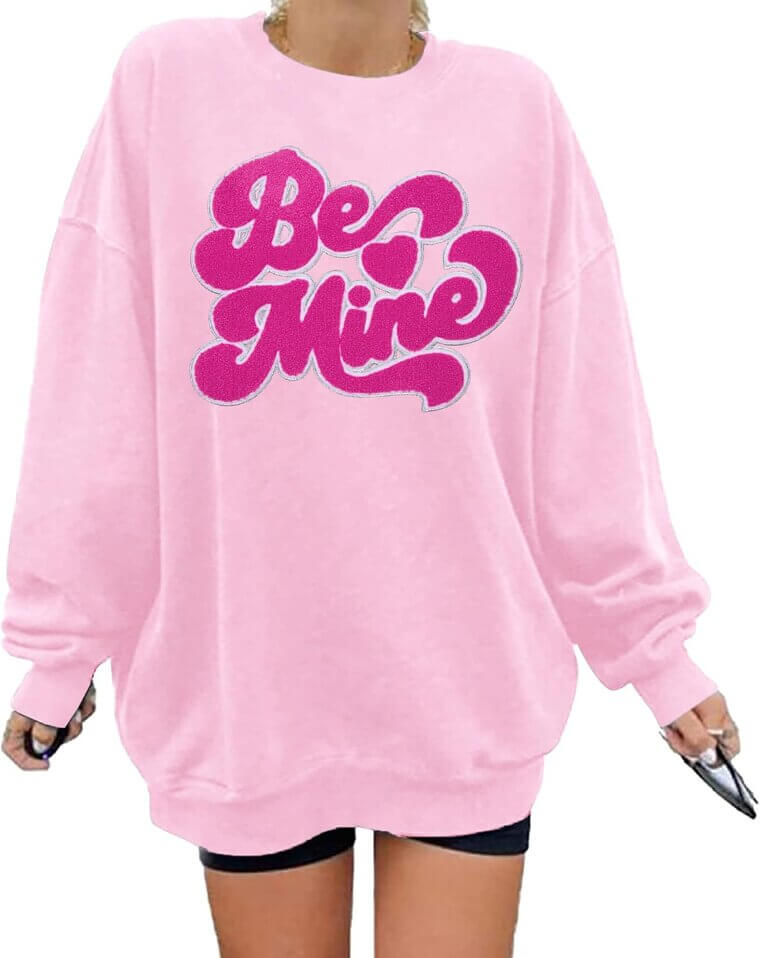 VILOVE Valentine Sweatshirts - Fun and Festive Holiday Wear 