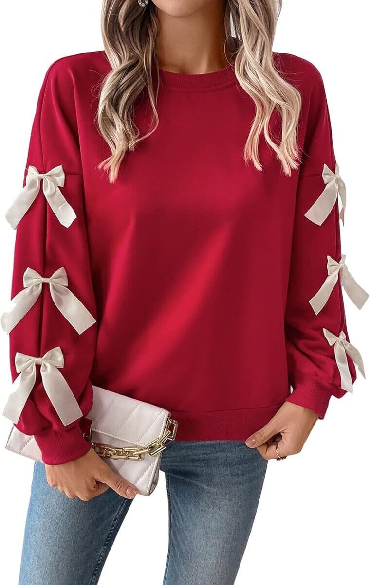 Trendy Women's Sweatshirt - Perfect for Holidays & Valentines - 33% Off!