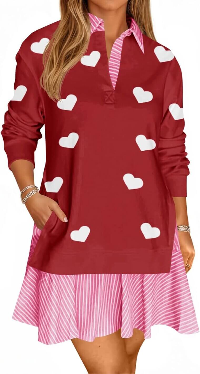 Wenrine Sweatshirt Dress - Perfect Fall Style for You - 13% Off!