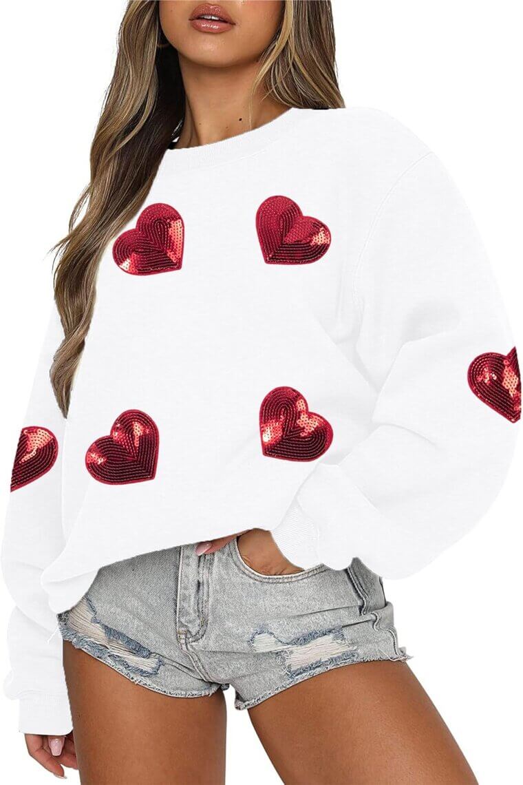 Valentine's Love Sweatshirt - Perfect for Teachers and More! 