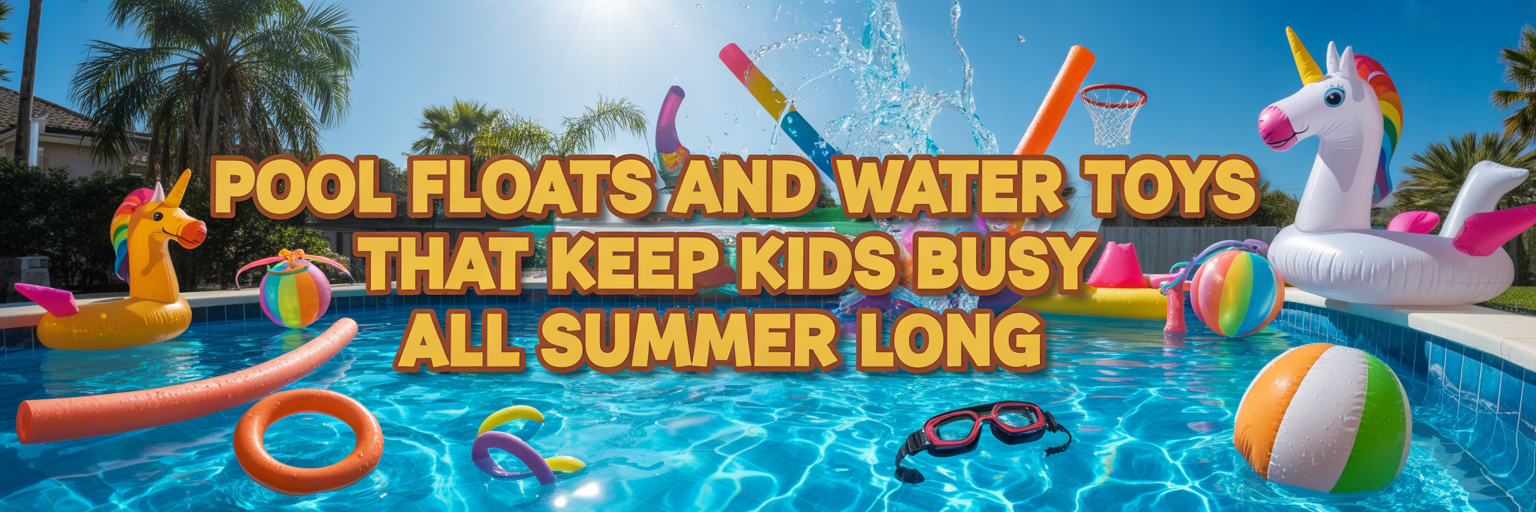 Pool Floats and Water Toys That Keep Kids Busy All Summer Long