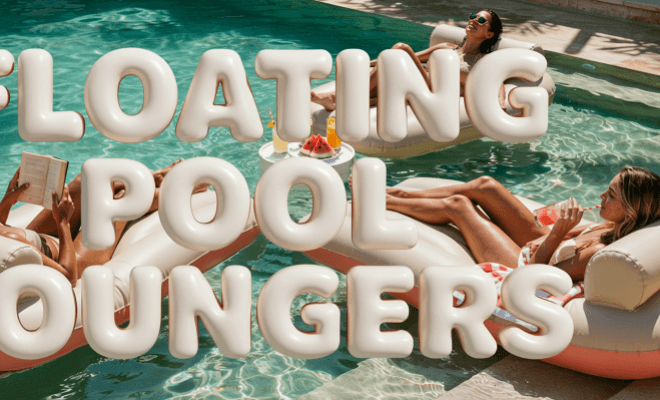 The Floating Pool Loungers That Turn Any Pool Into a Resort Day