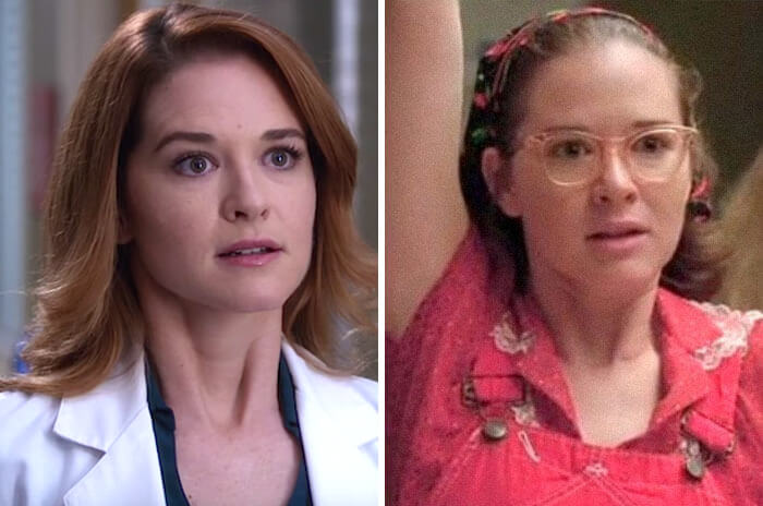 April Kepner From Grey's Anatomy And Suzy Pepper From Glee