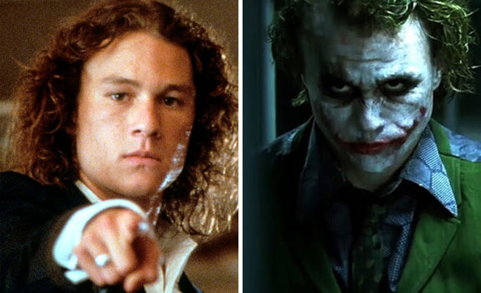 Patrick Verona From 10 Things I Hate About You And The Joker From The Dark Knight