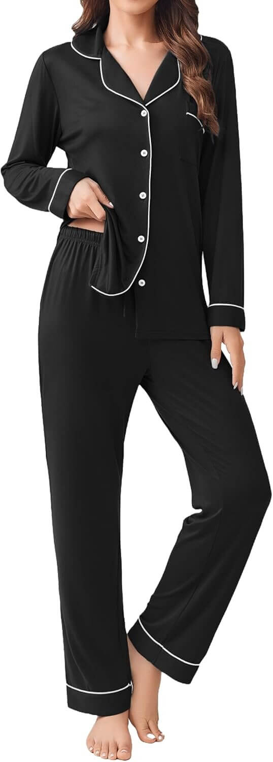 Ekouaer Pajama Set - Soft, Cozy, and Perfect for Lounging - Now 46% Off!