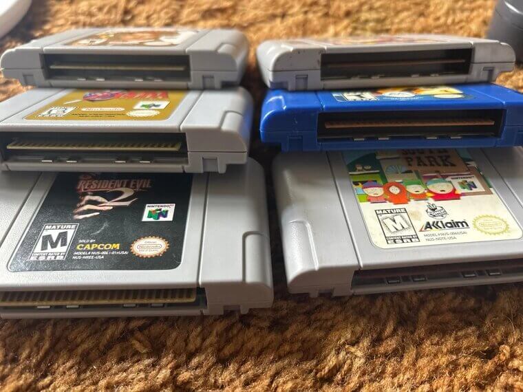 ​Blowing Dust Out of Game Cartridges