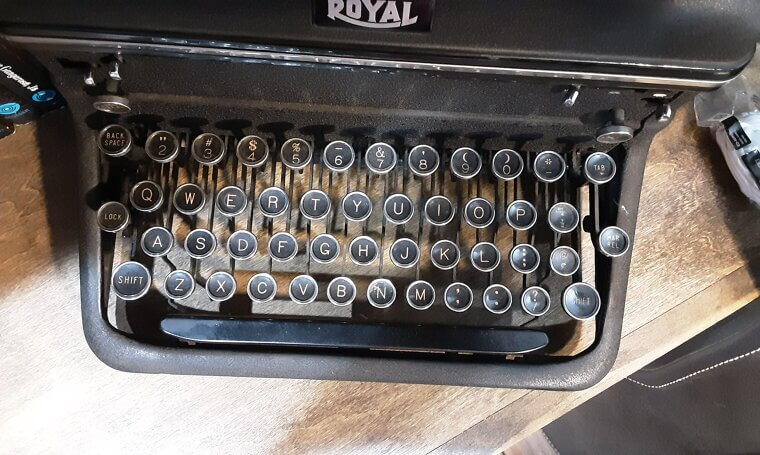 ​Typing on a Typewriter Without Making Mistakes