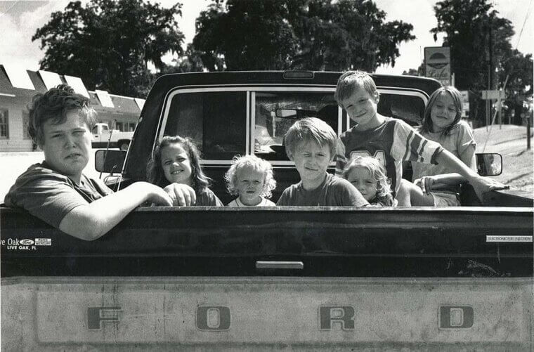 Riding in the Back of a Pickup Truck