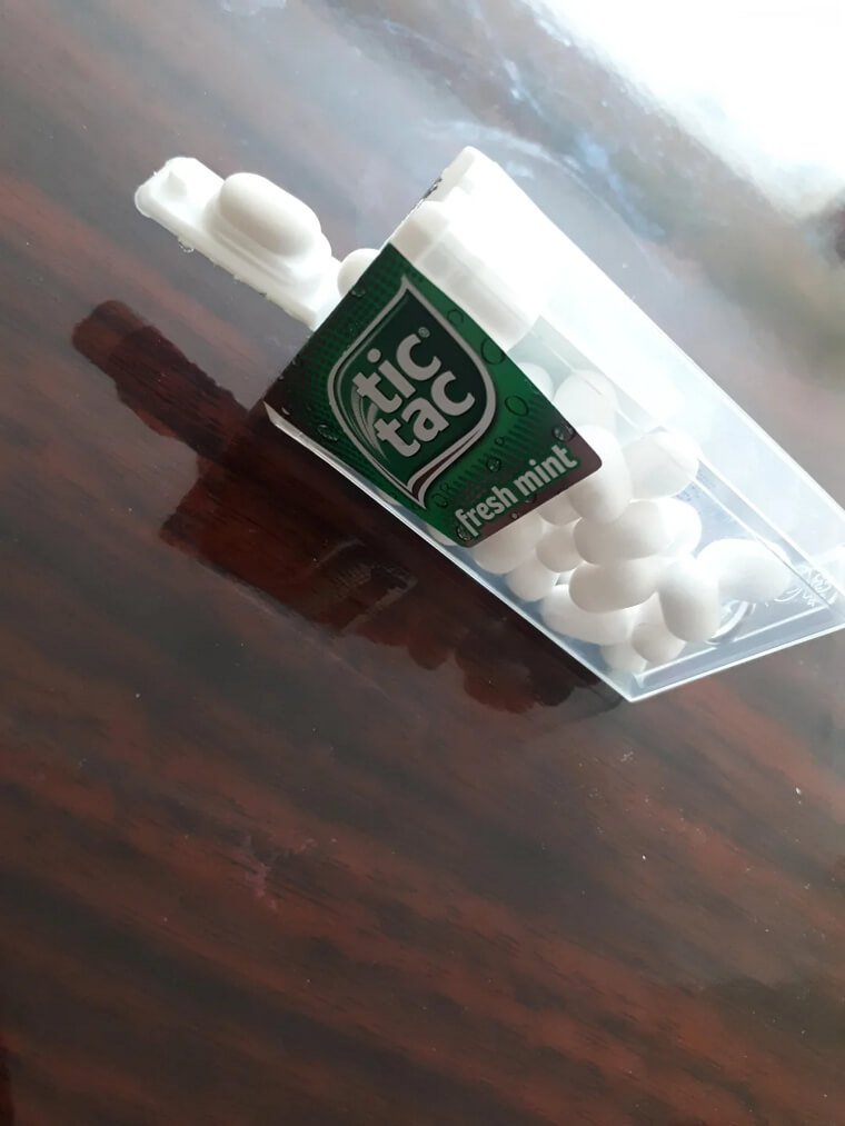 One Tic Tac At A Time Please