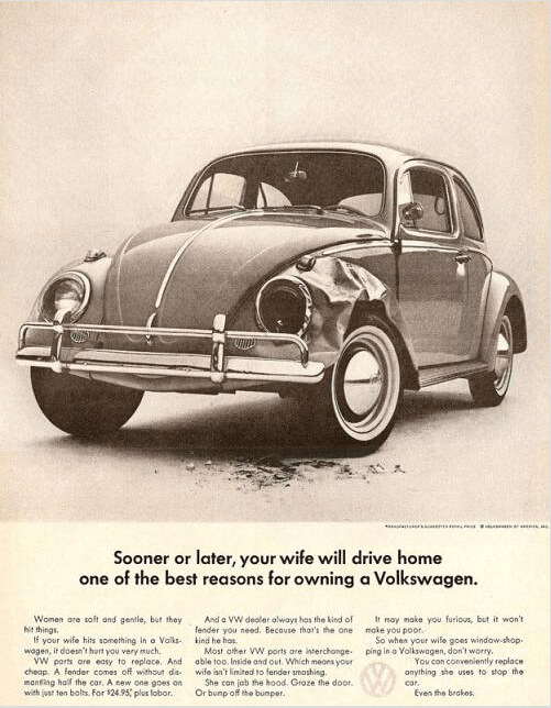 The Old Volkswagen Ad