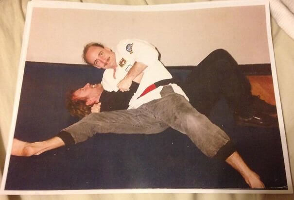 Als Papa Chuck Norris feststeckte