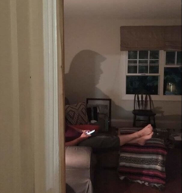 Dieser Schatten ist ungewohnt vertraut