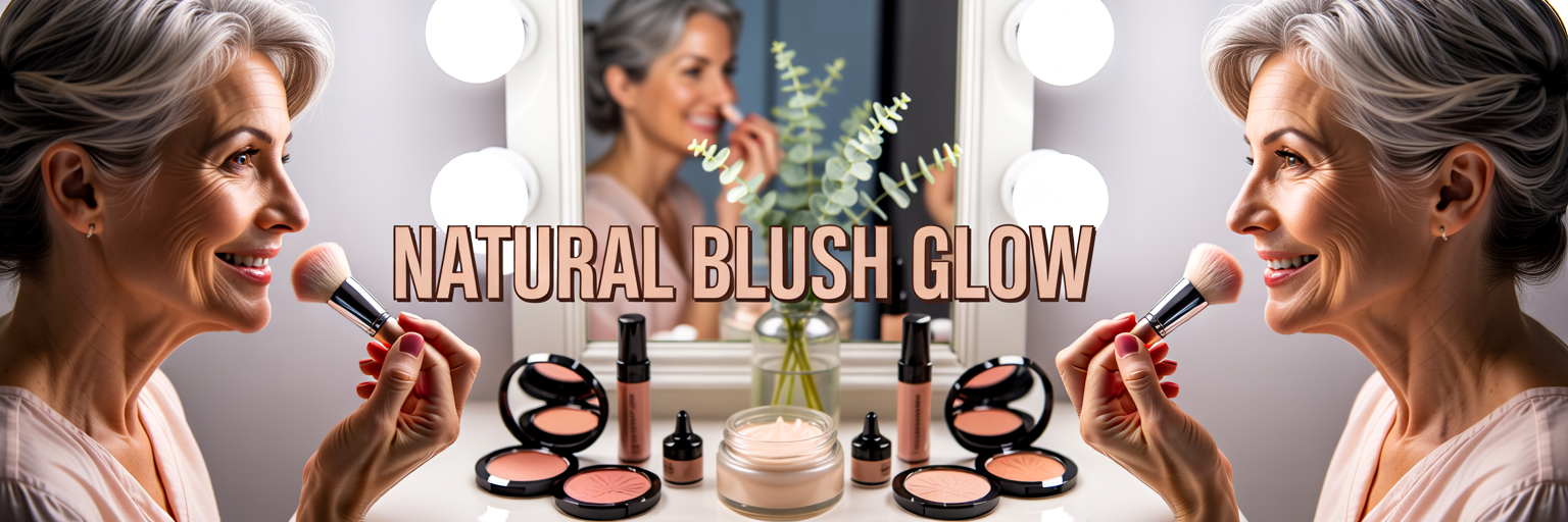 Natural-Looking Blushes for Mature Skin That Provide a Subtle Glow