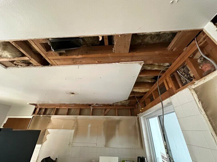 Installing Drywall or Ceiling Replacement