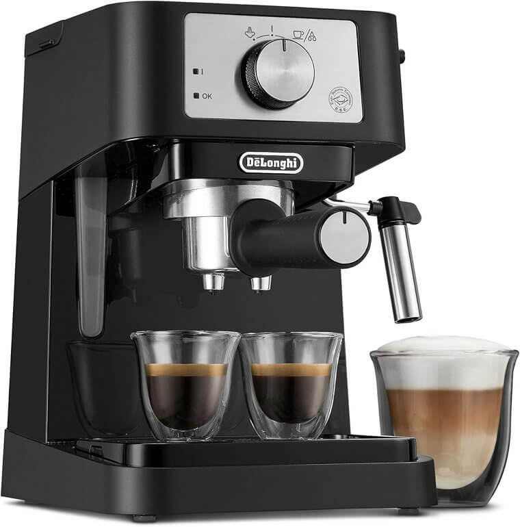 De'Longhi Stilosa Espresso Maker - Craft Your Perfect Coffee - Now 33% Off!