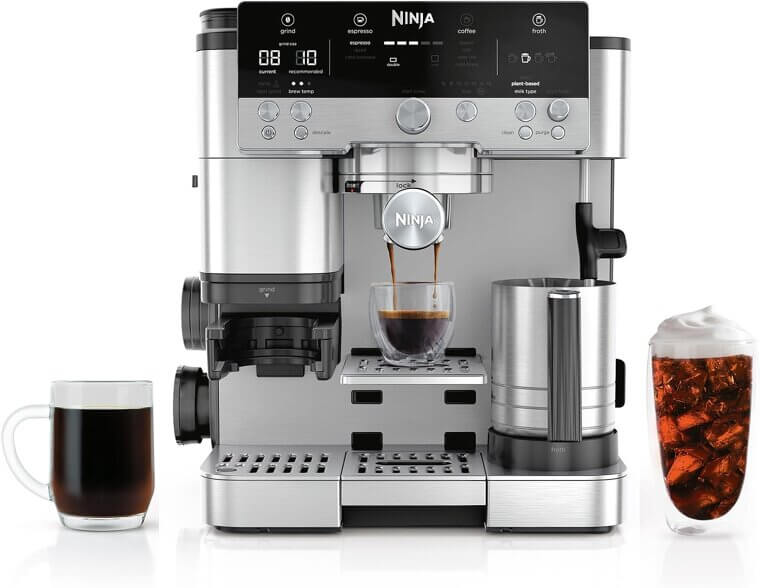 Ninja Luxe Café - Ultimate 3-in-1 Coffee Experience 