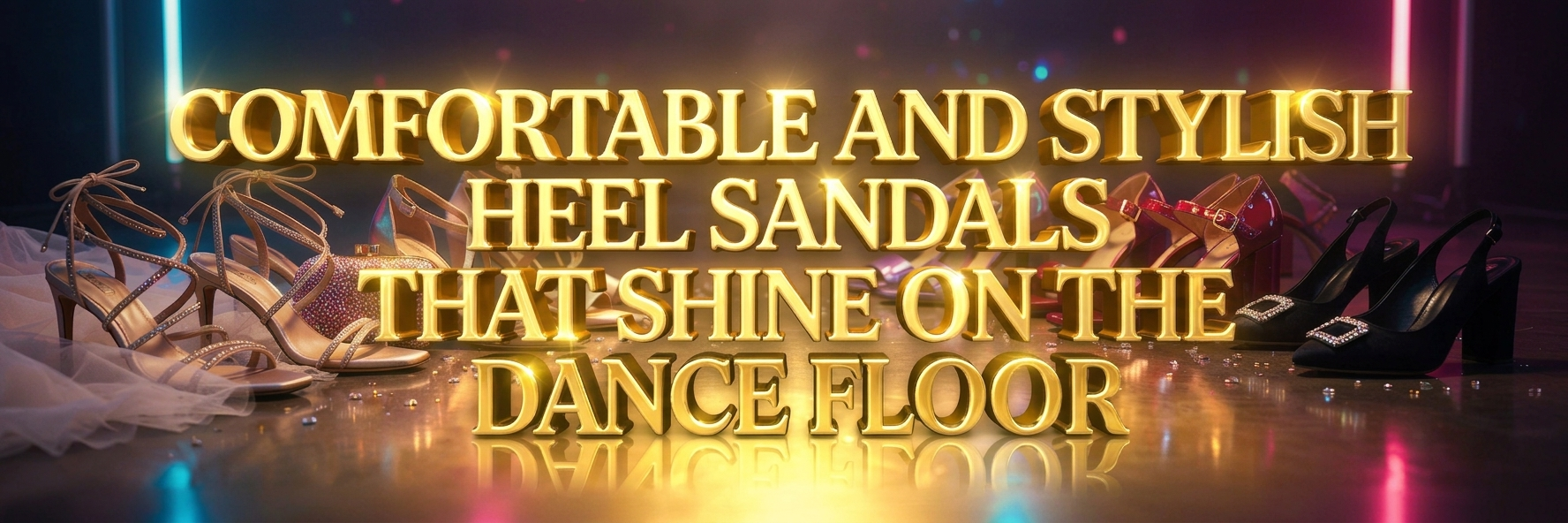 Dance the Night Away in Comfortable and Stylish Heel Sandals