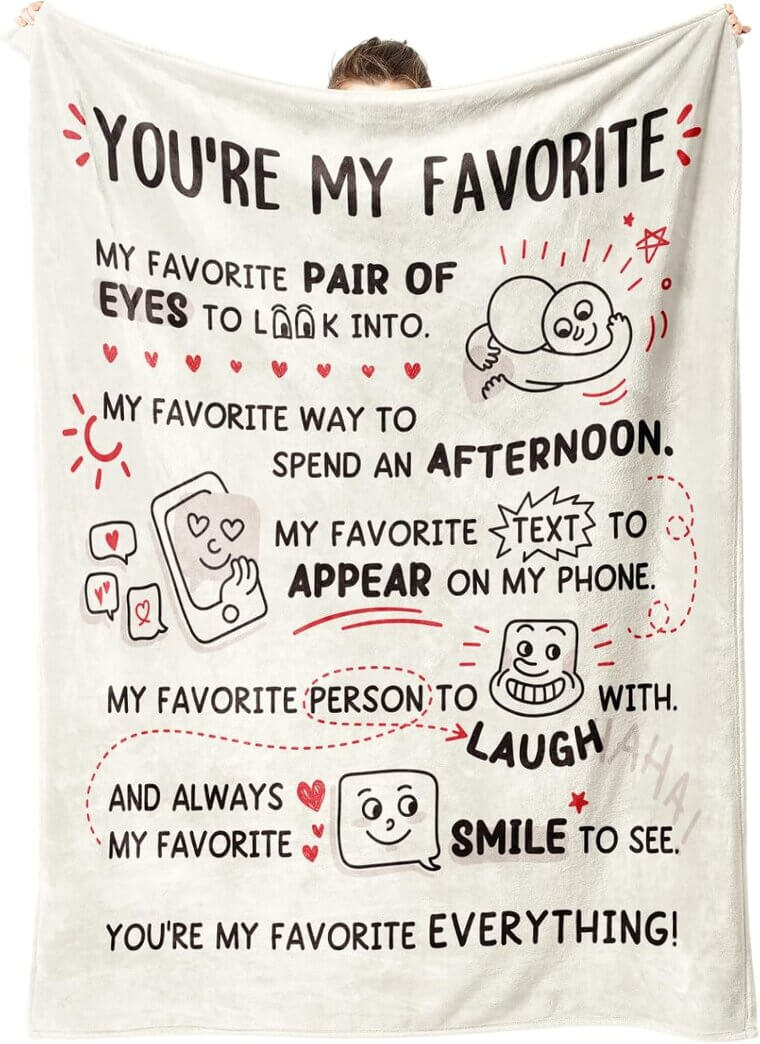 I Love You Blanket - Perfect Romantic Gift for Your Partner - Enjoy 9% Off!