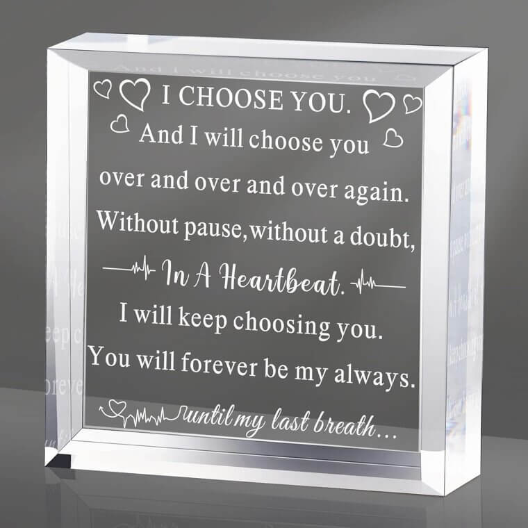 Yulejo Romantic Keepsake - Perfect Gift for Him on Special Occasions! - 38% Off!