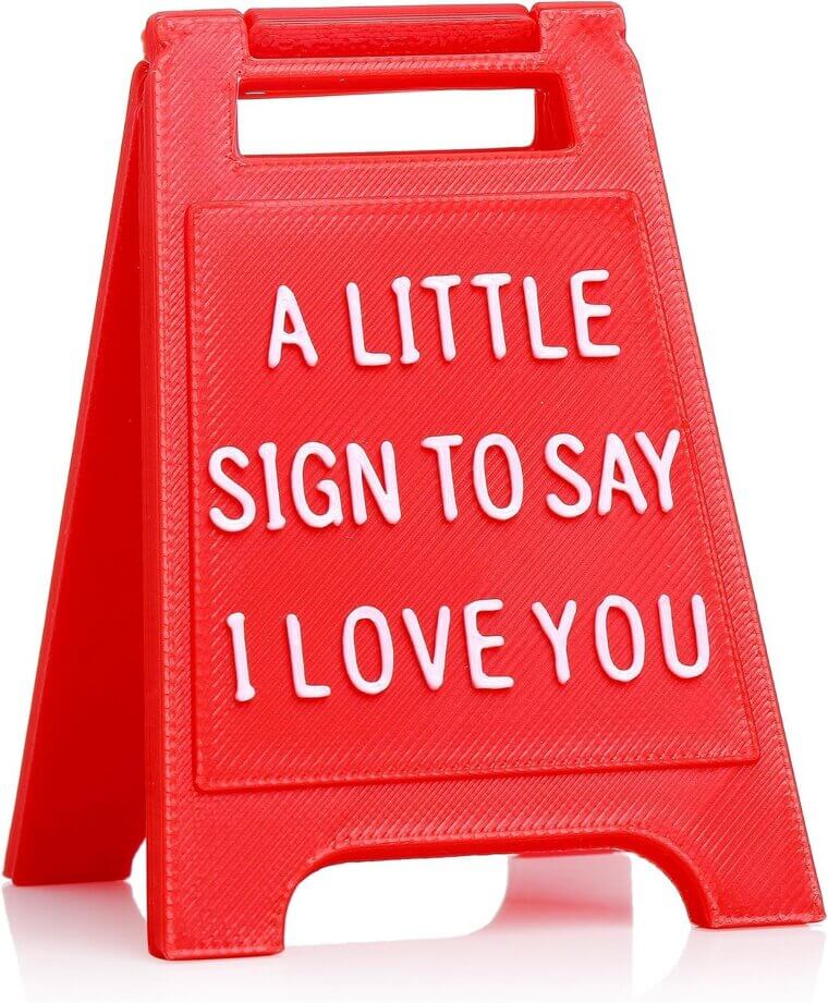 Mini Love Sign - Celebrate Your Romance with Style 