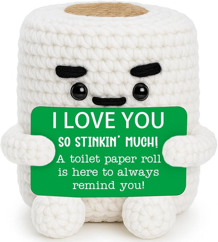 Anniversary Crochet Gift - A Quirky Keepsake for Couples - 17% Off!