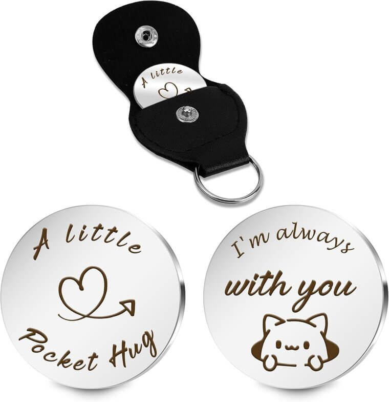 Pocket Hug Token: Perfect for Valentine's, Graduation & More! 