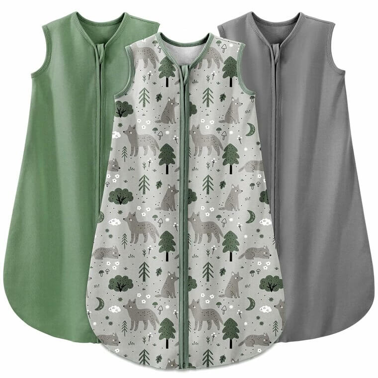 Cozy Yoofoss Sleep Sack for Babies - 3 Pack, 100% Cotton 16% Off!